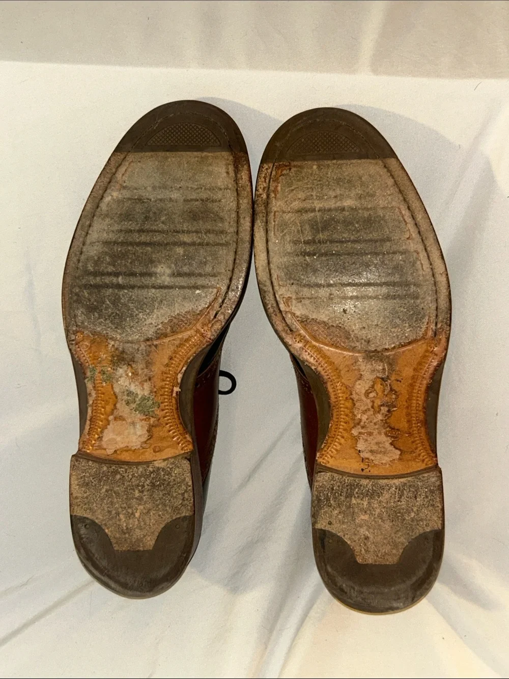 Cole Haan Black & Brown Leather Brogue Oxford Shoes